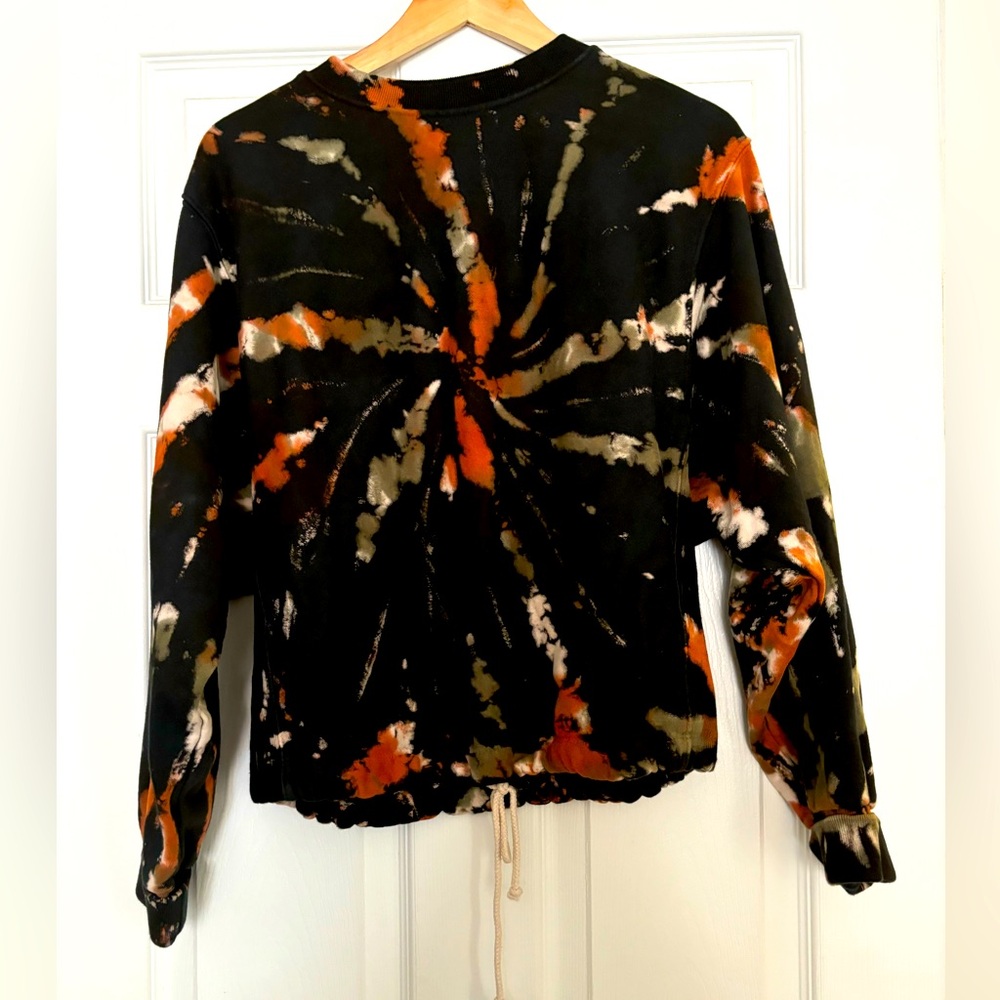 Not Possible Tie Dye Drawstring Pullover Jersey - image 1